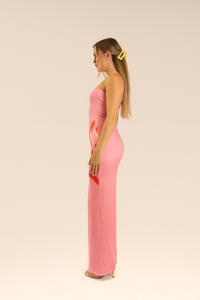 BLOSSOM BANDEAU MAXI | CORAL