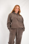 HOODIE & JOGGER SET | CHOCOLATE