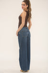 SCOOP NECK LONG LINE TOP | CHOCOLATE