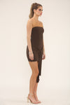 BANDEAU TIE MINI | CHOCOLATE