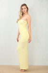 ONION SKIN BANDEAU MAXI | BUTTER YELLOW