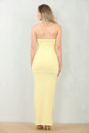 ONION SKIN BANDEAU MAXI | BUTTER YELLOW