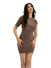 TWIST SHOULDER MINI | MOCHA