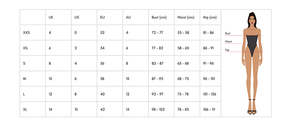 Default Size Guide